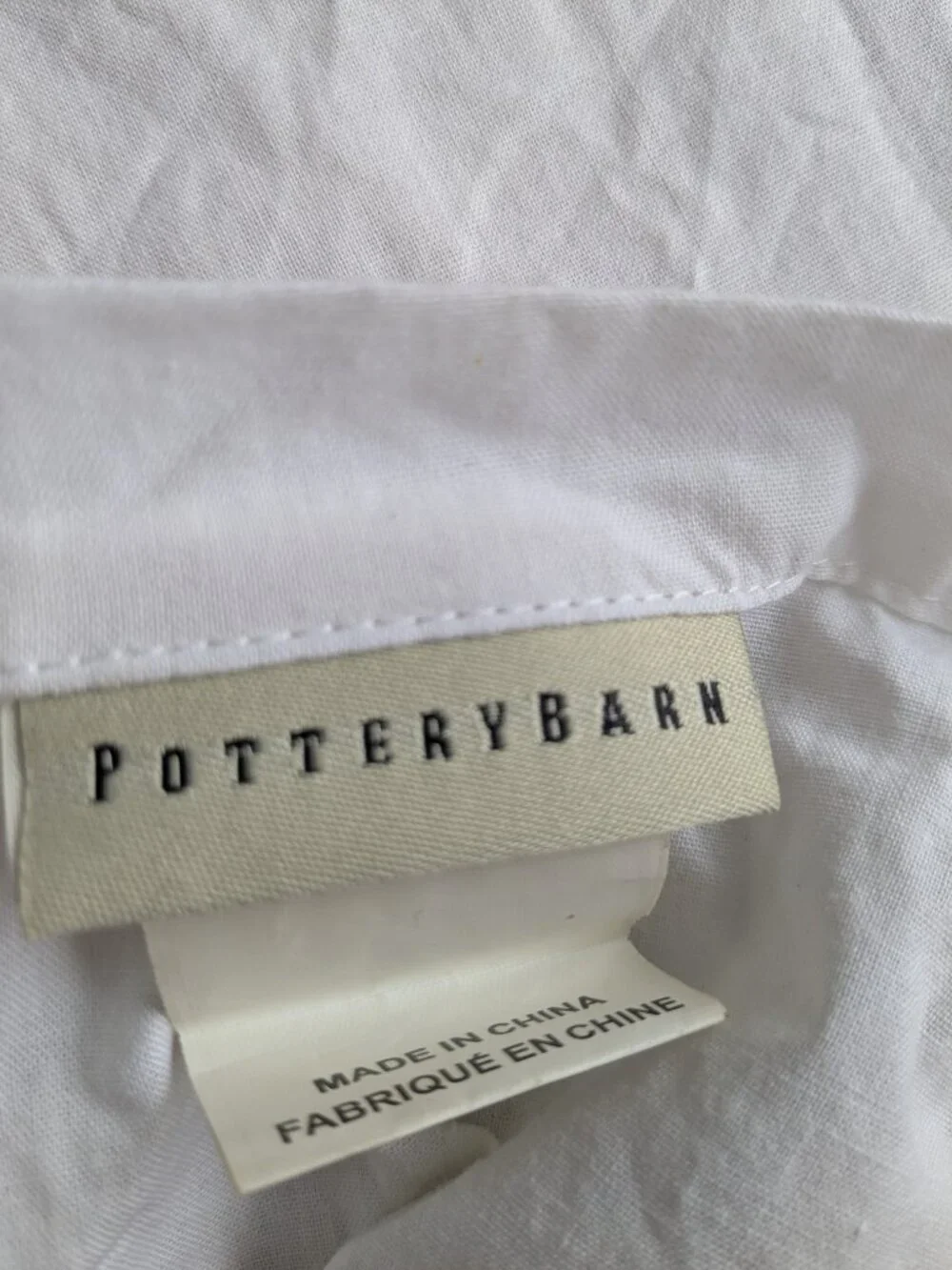 Pair of Pottery Barn Gold Silk Dupioni Lined Curtain Panels Flawed Marked 50x96